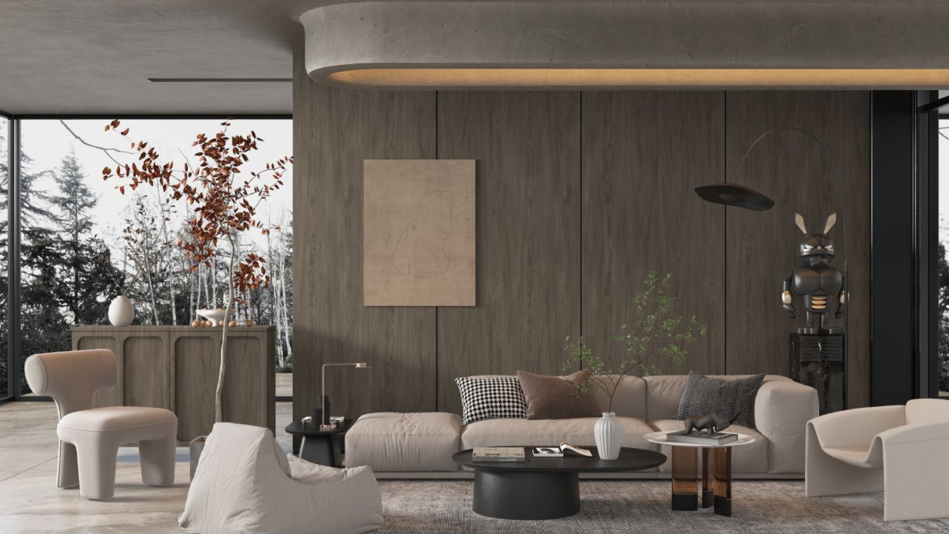 Propunere decorativa easyfix panouri lemn 5